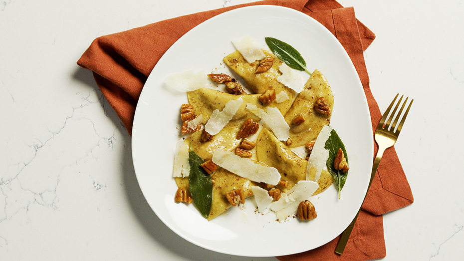 Pecan Ravioli