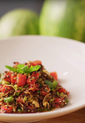 Burmese Watermelon Salad