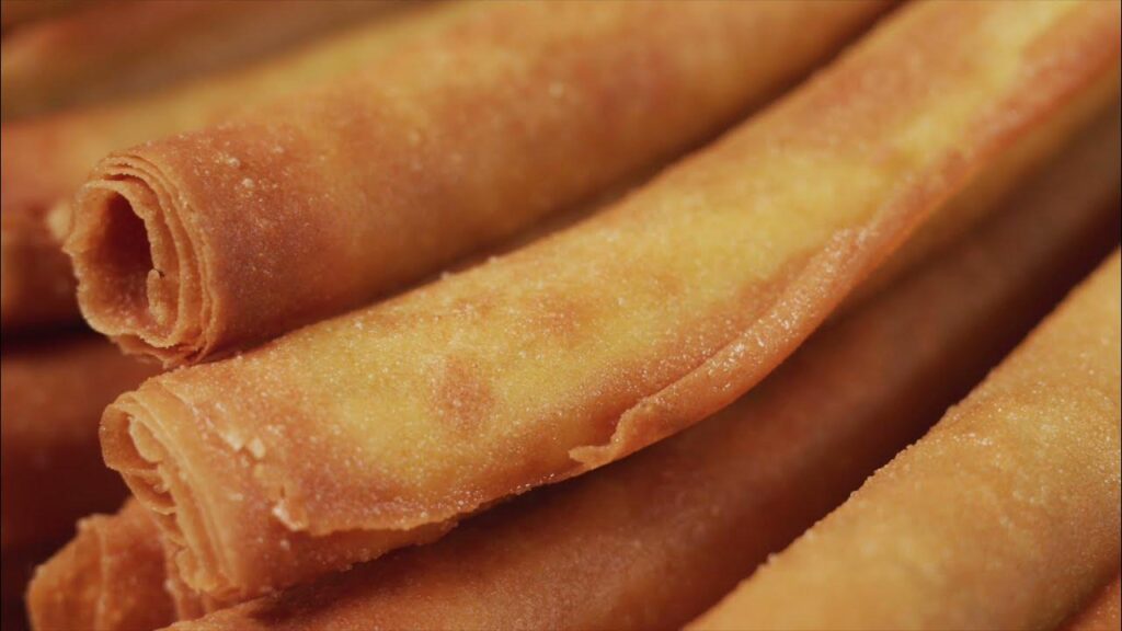 Crispy Pork Lumpia with Lemon Soy Dipping Sauce