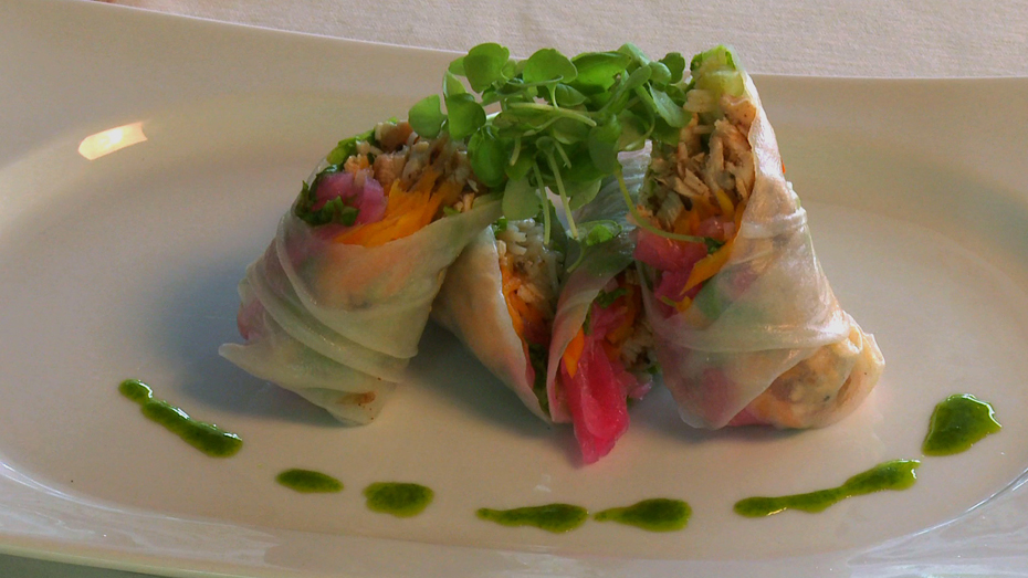 Jamaica Jerk Spring Roll