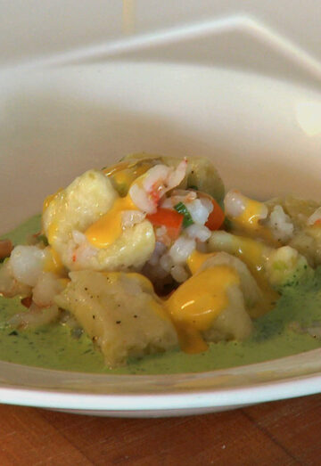 Jamaica Pepper Shrimp Gnocchi
