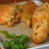 Jamaica Mac Cheese Spring Roll