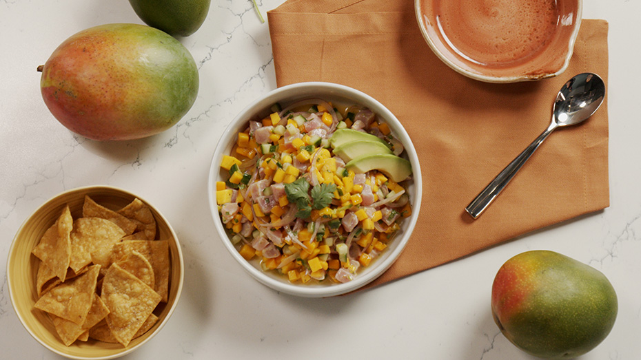 Mango Tuna Ceviche