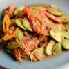 Salted Shrimp with Bitter Beans