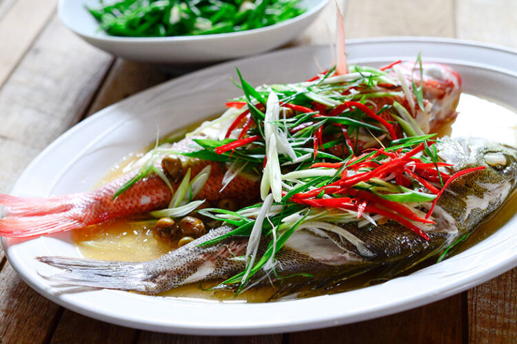 Steamed Fish