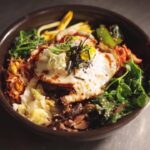 Teriyaki Bibimbap with Vegetables & Purple Rice