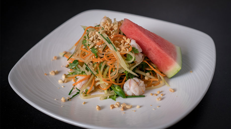 Thai Watermelon Rind Salad