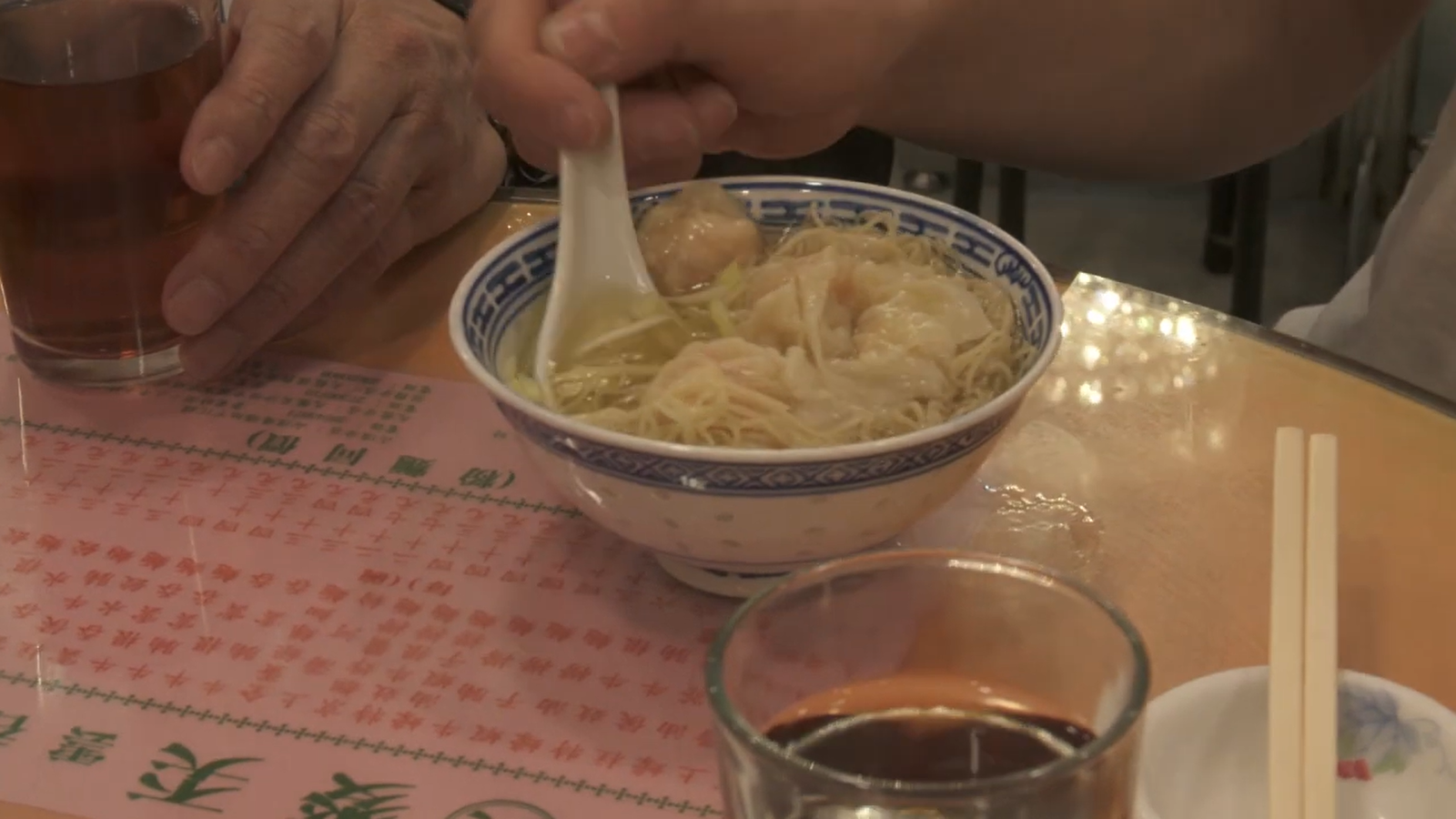 Won Ton Soup in Hong Kong’s Mak’s Noodles Restaurant