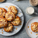 A plate of brioche buns